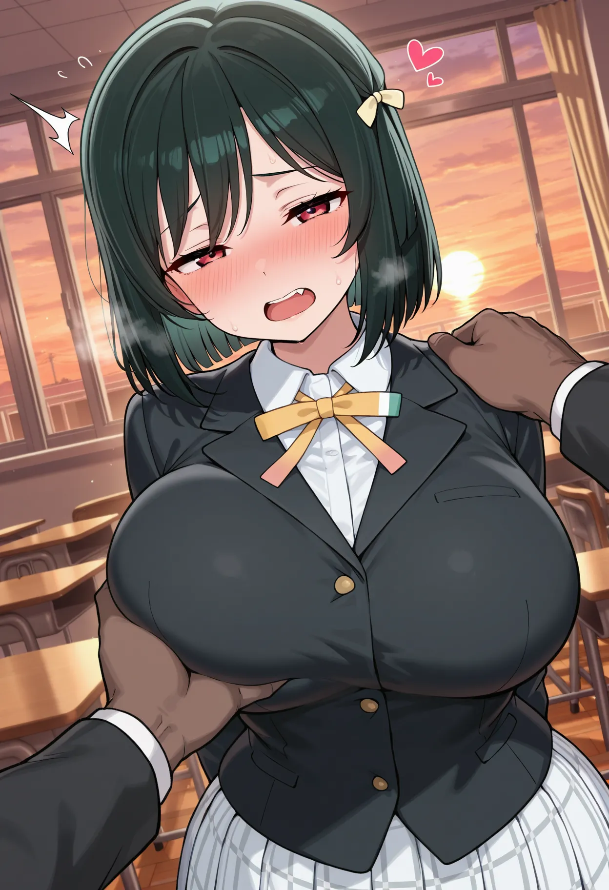 Nankoai Shioriko Mifune - 三船栞子 -req-uniform.goldbikini-bathroom-BBC- Patreon - Image 39