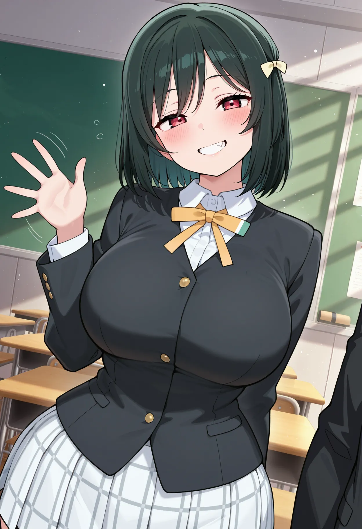 Nankoai Shioriko Mifune - 三船栞子 -req-uniform.goldbikini-bathroom-BBC- Patreon - Image 4