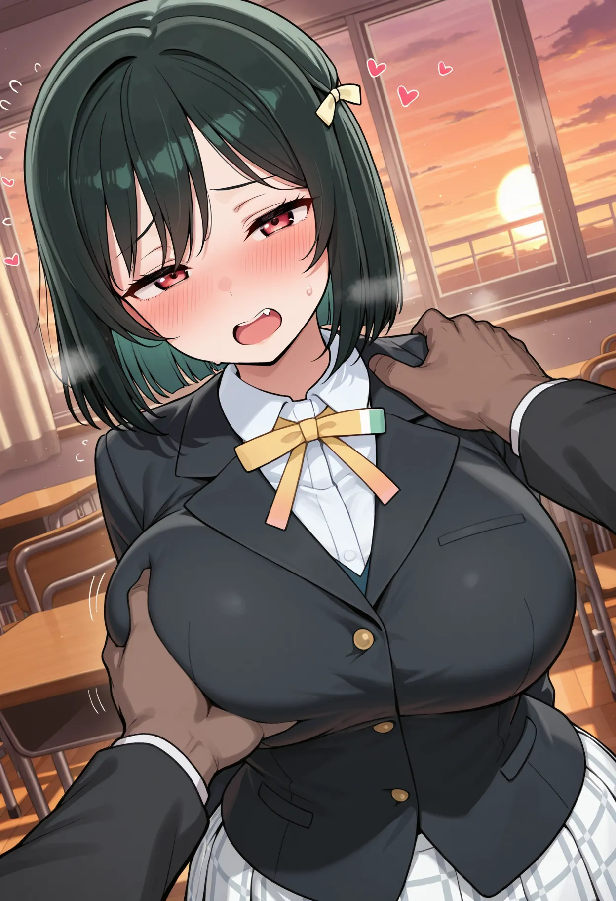 Nankoai Shioriko Mifune - 三船栞子 -req-uniform.goldbikini-bathroom-BBC- Patreon - Image 41