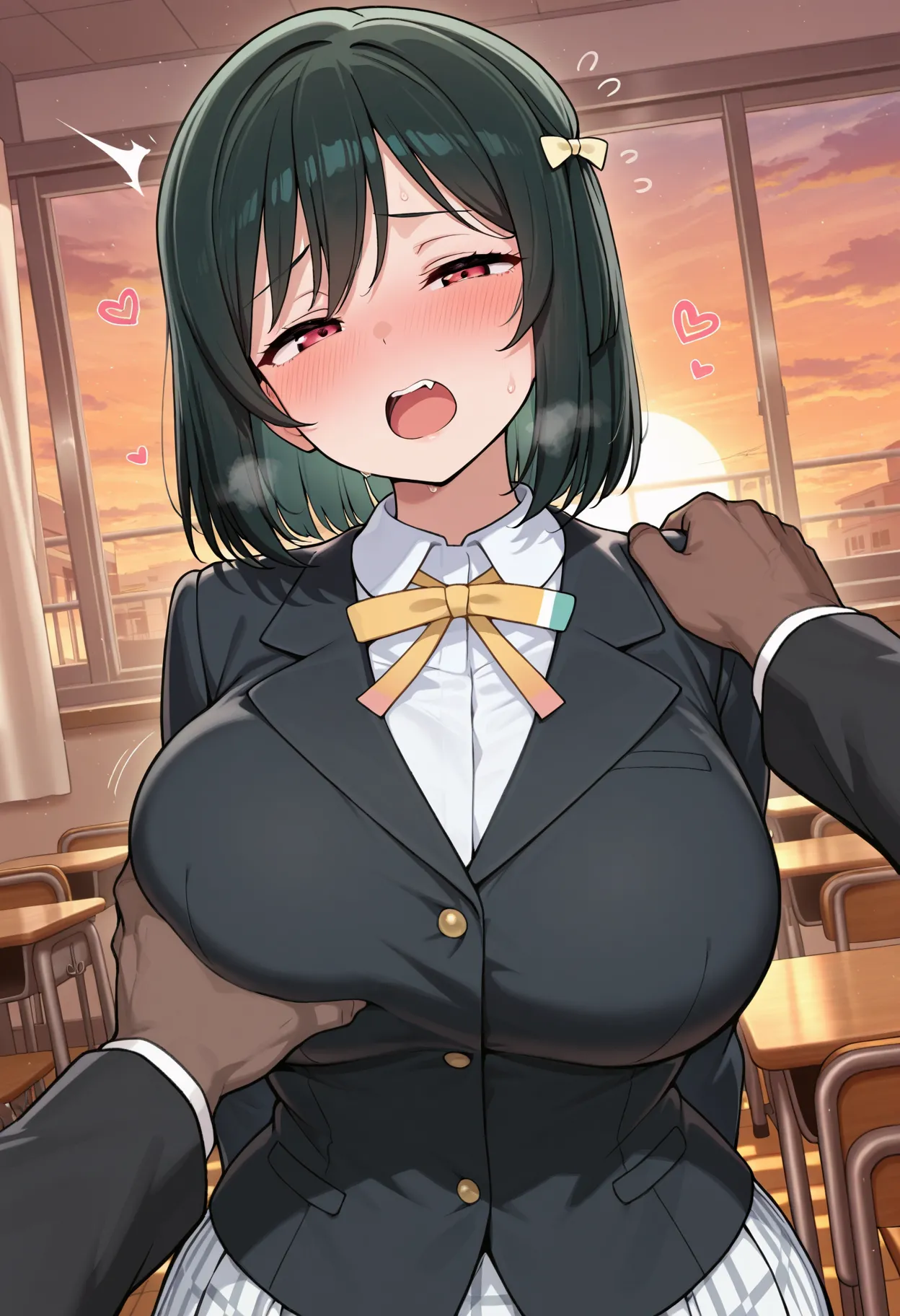 Nankoai Shioriko Mifune - 三船栞子 -req-uniform.goldbikini-bathroom-BBC- Patreon - Image 42