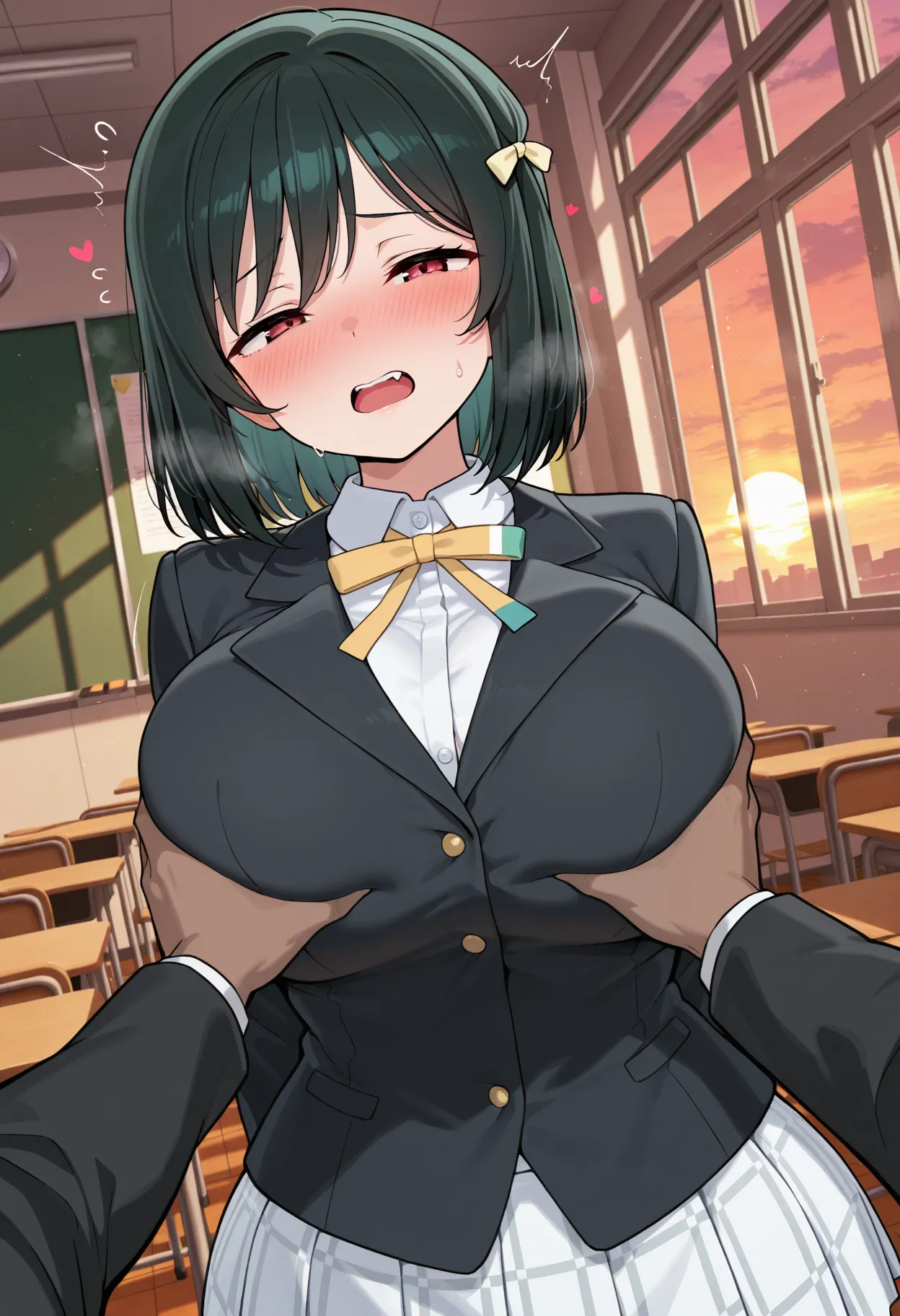 Nankoai Shioriko Mifune - 三船栞子 -req-uniform.goldbikini-bathroom-BBC- Patreon - Image 48