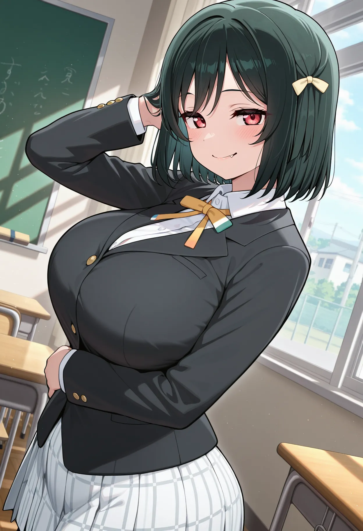 Nankoai Shioriko Mifune - 三船栞子 -req-uniform.goldbikini-bathroom-BBC- Patreon - Image 6