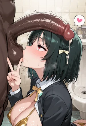 Nankoai Shioriko Mifune - 三船栞子 -req-uniform.goldbikini-bathroom-BBC- Patreon - Page 264