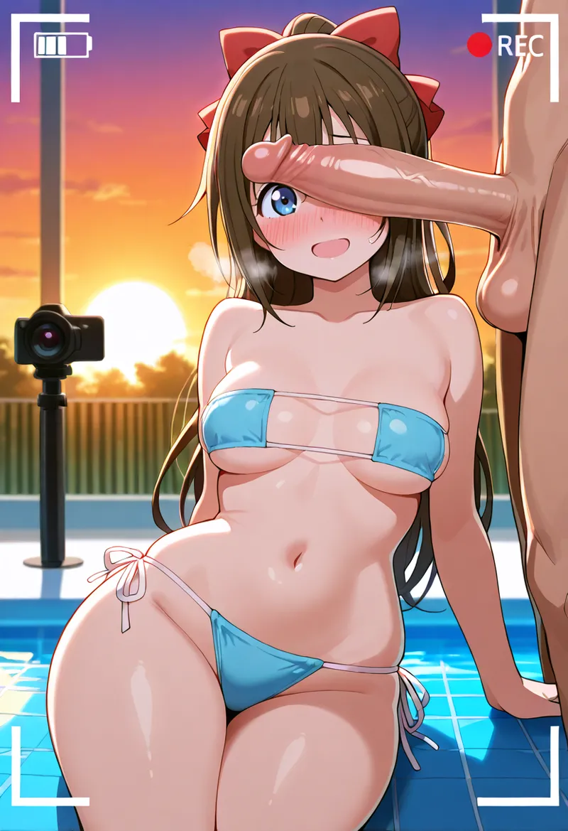 Nankoai Shizuku Osaka- Poolside Photoshoot Love Live Nijigasaki High School Idol Club - Image 150