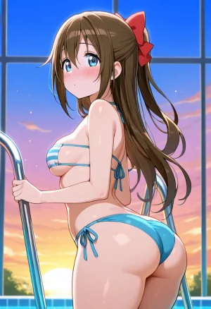 Nankoai Shizuku Osaka- Poolside Photoshoot Love Live Nijigasaki High School Idol Club - Page 103