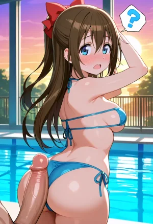 Nankoai Shizuku Osaka- Poolside Photoshoot Love Live Nijigasaki High School Idol Club - Page 130