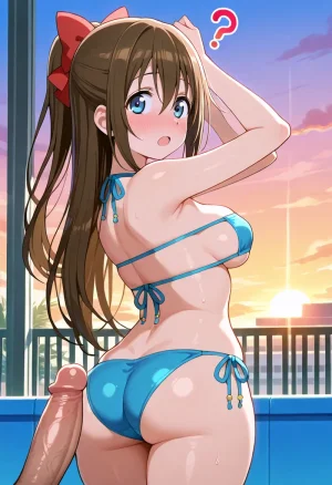 Nankoai Shizuku Osaka- Poolside Photoshoot Love Live Nijigasaki High School Idol Club - Page 131