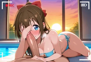 Nankoai Shizuku Osaka- Poolside Photoshoot Love Live Nijigasaki High School Idol Club - Page 155