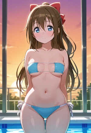 Nankoai Shizuku Osaka- Poolside Photoshoot Love Live Nijigasaki High School Idol Club - Page 41