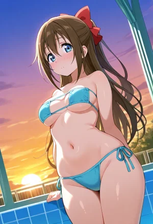 Nankoai Shizuku Osaka- Poolside Photoshoot Love Live Nijigasaki High School Idol Club - Page 52