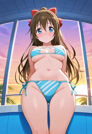 Nankoai Shizuku Osaka- Poolside Photoshoot Love Live Nijigasaki High School Idol Club - Page 57