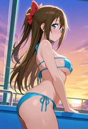 Nankoai Shizuku Osaka- Poolside Photoshoot Love Live Nijigasaki High School Idol Club - Page 66