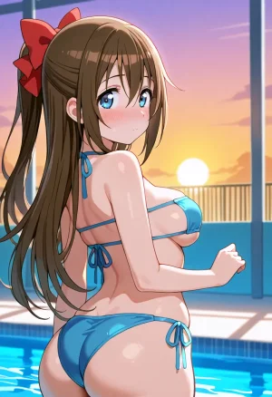 Nankoai Shizuku Osaka- Poolside Photoshoot Love Live Nijigasaki High School Idol Club - Page 71