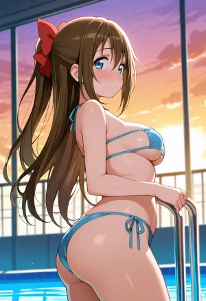 Nankoai Shizuku Osaka- Poolside Photoshoot Love Live Nijigasaki High School Idol Club - Page 82