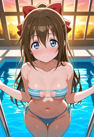 Nankoai Shizuku Osaka- Poolside Photoshoot Love Live Nijigasaki High School Idol Club - Page 88