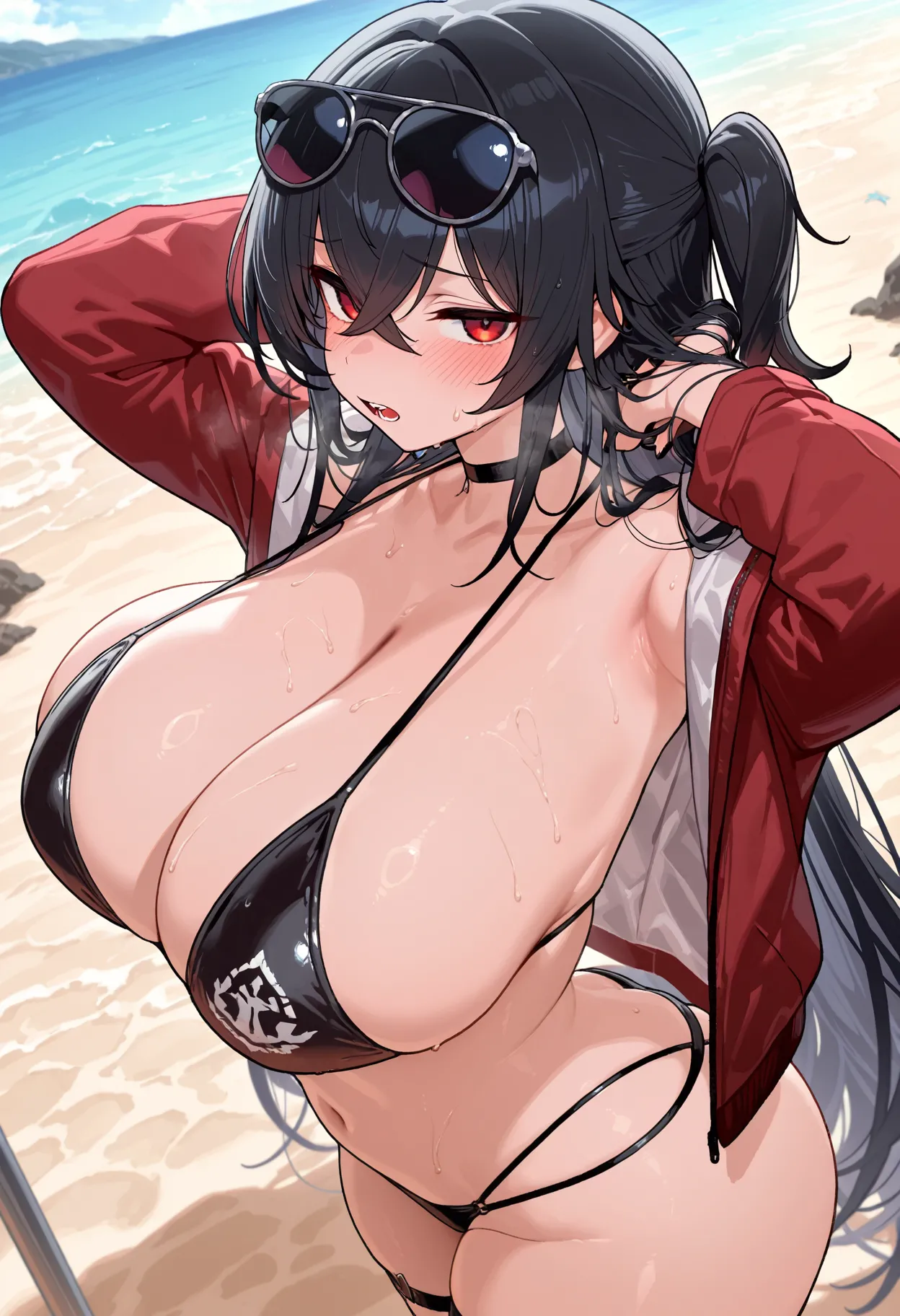 Nankoai Taihou-大鳳Azur Lane-req-Enraptured Companion-beach-BBC- Patreon - Image 14