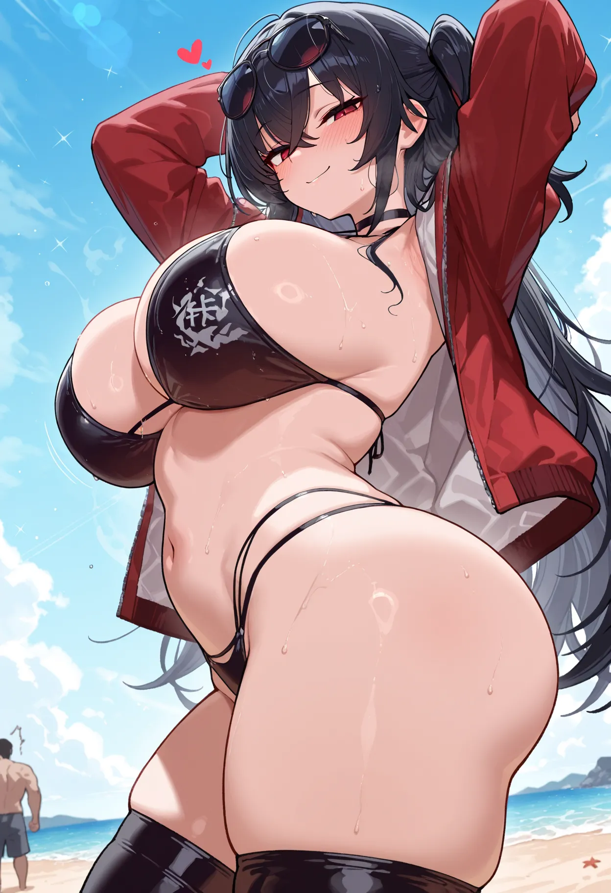 Nankoai Taihou-大鳳Azur Lane-req-Enraptured Companion-beach-BBC- Patreon - Image 26