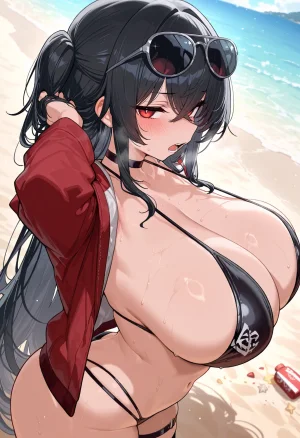 Nankoai Taihou-大鳳Azur Lane-req-Enraptured Companion-beach-BBC- Patreon - Page 12