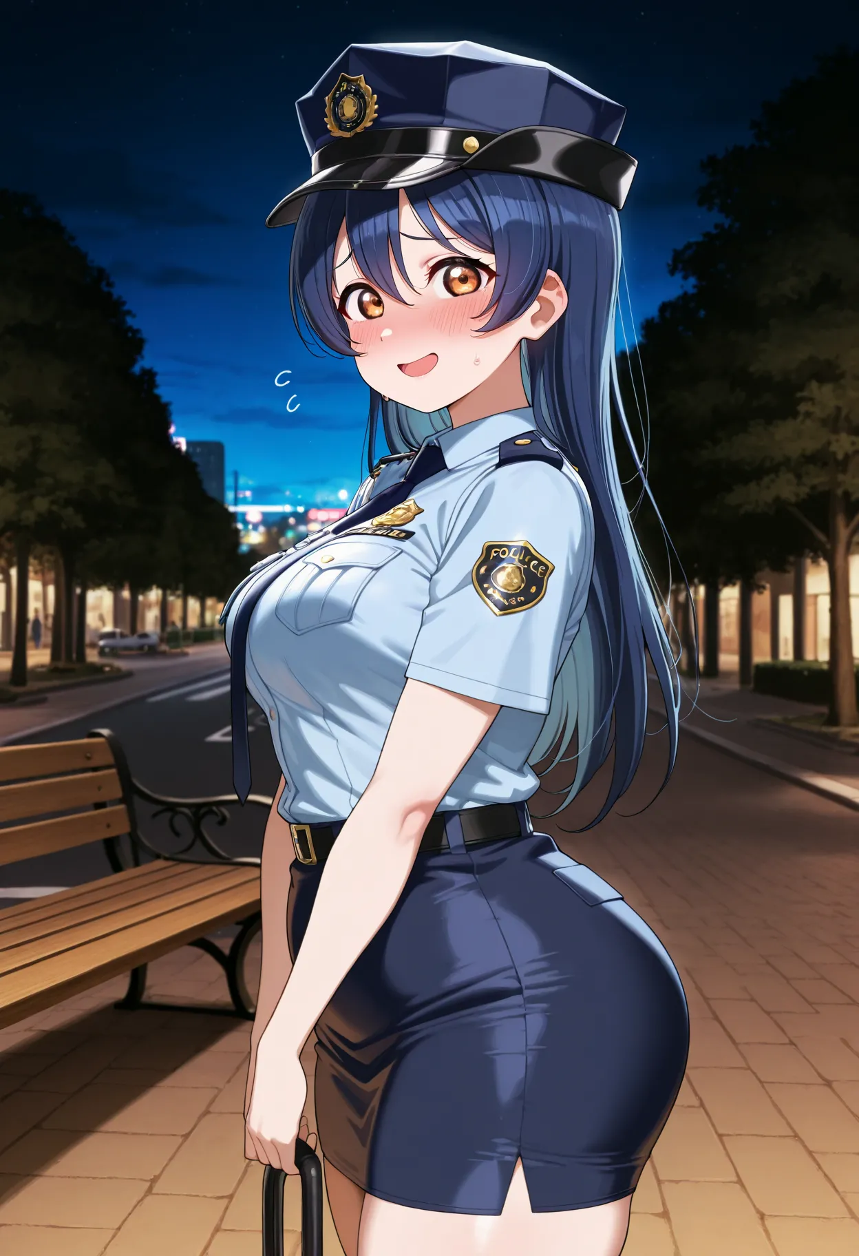 Nankoai Umi Sonoda -園田海未-police.woman-toilet-gb- Patreon - Image 12