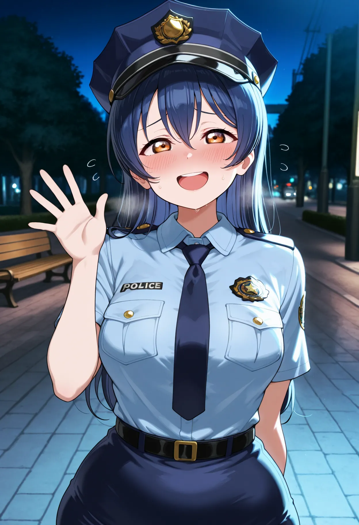 Nankoai Umi Sonoda -園田海未-police.woman-toilet-gb- Patreon - Image 16