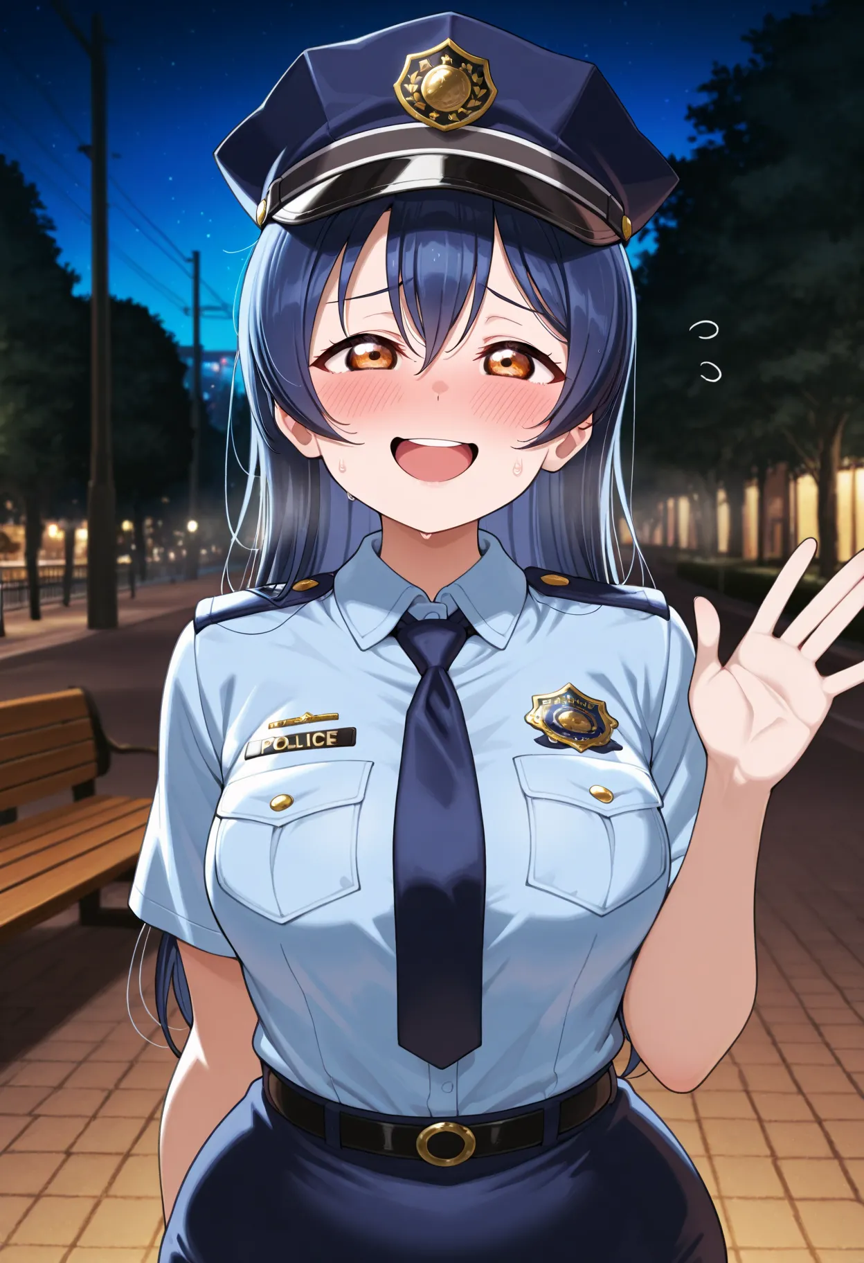 Nankoai Umi Sonoda -園田海未-police.woman-toilet-gb- Patreon - Image 18