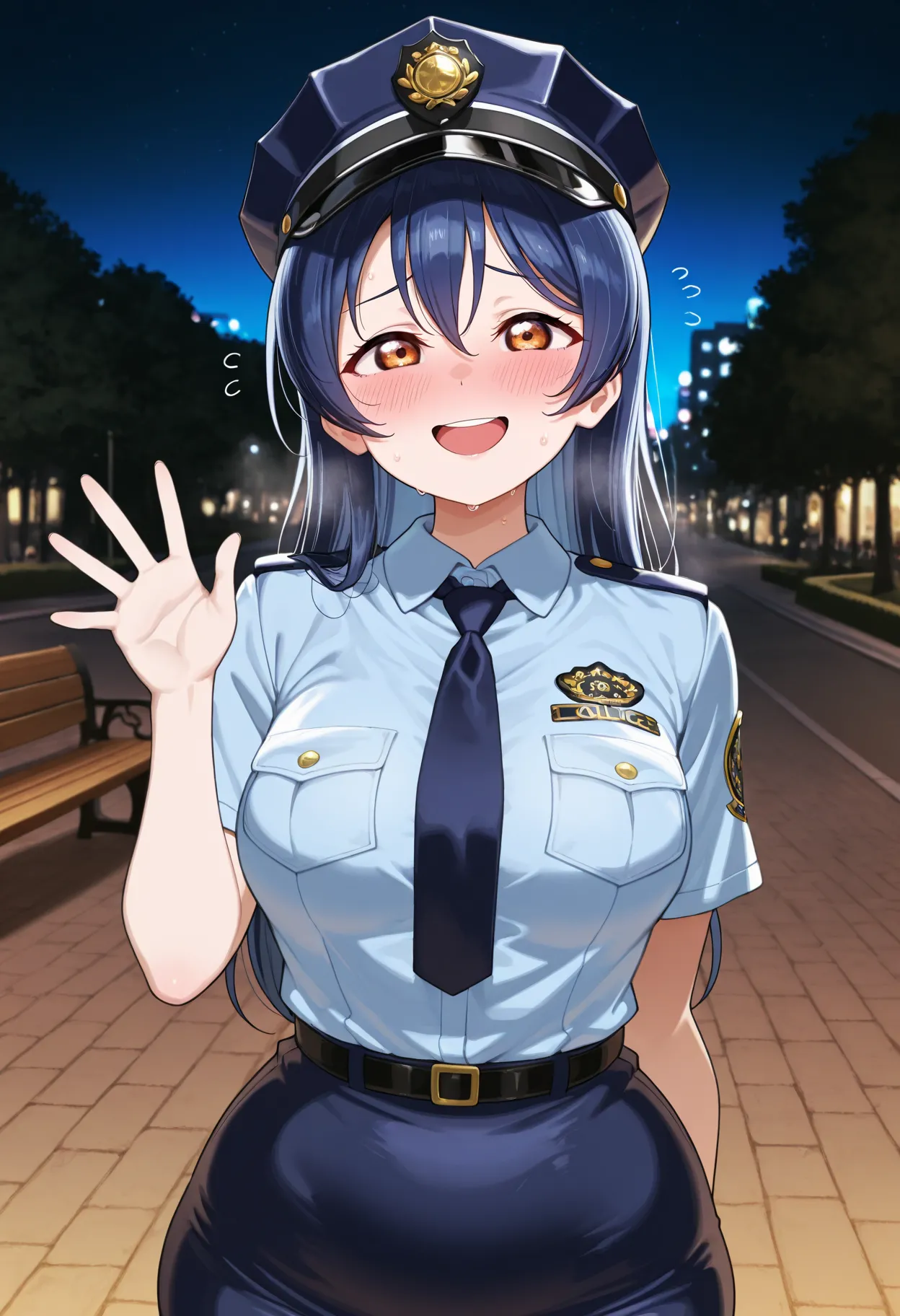 Nankoai Umi Sonoda -園田海未-police.woman-toilet-gb- Patreon - Image 19