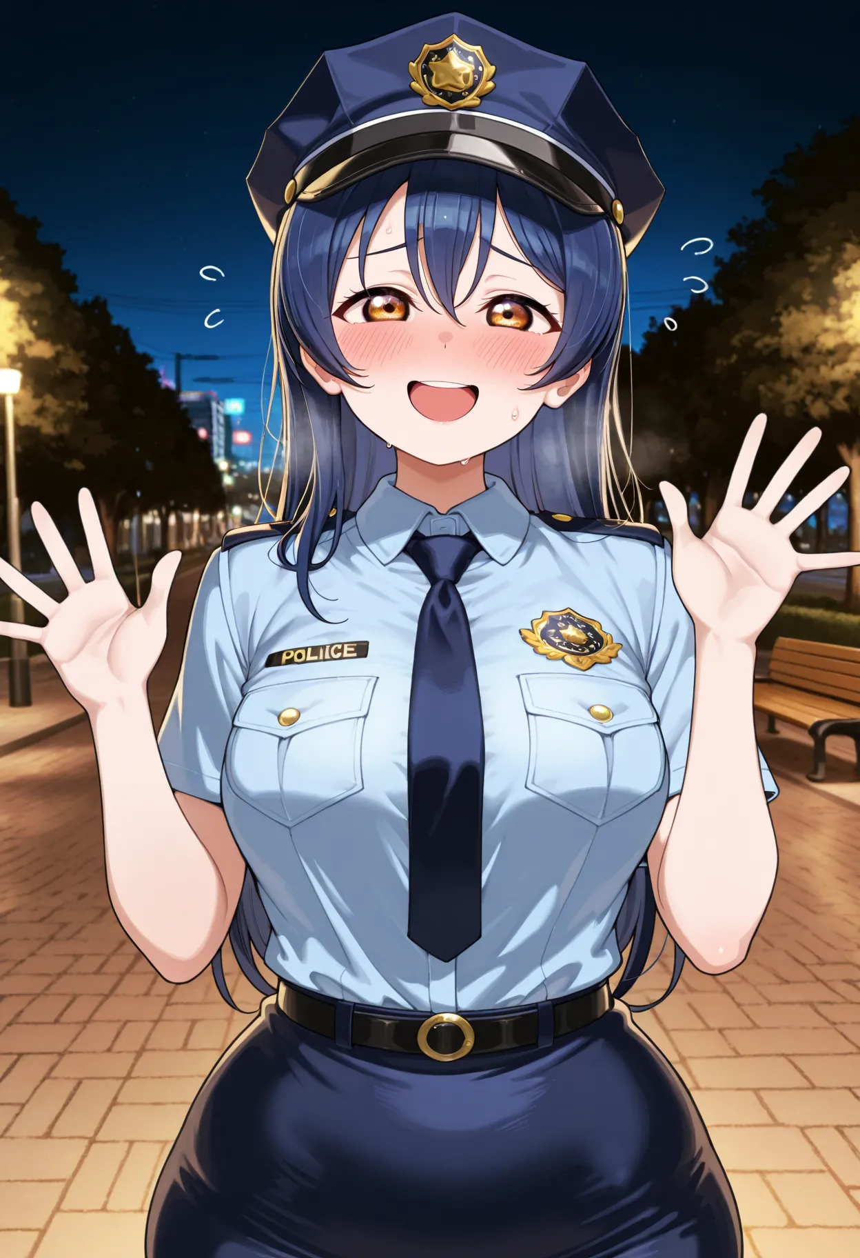 Nankoai Umi Sonoda -園田海未-police.woman-toilet-gb- Patreon - Image 21