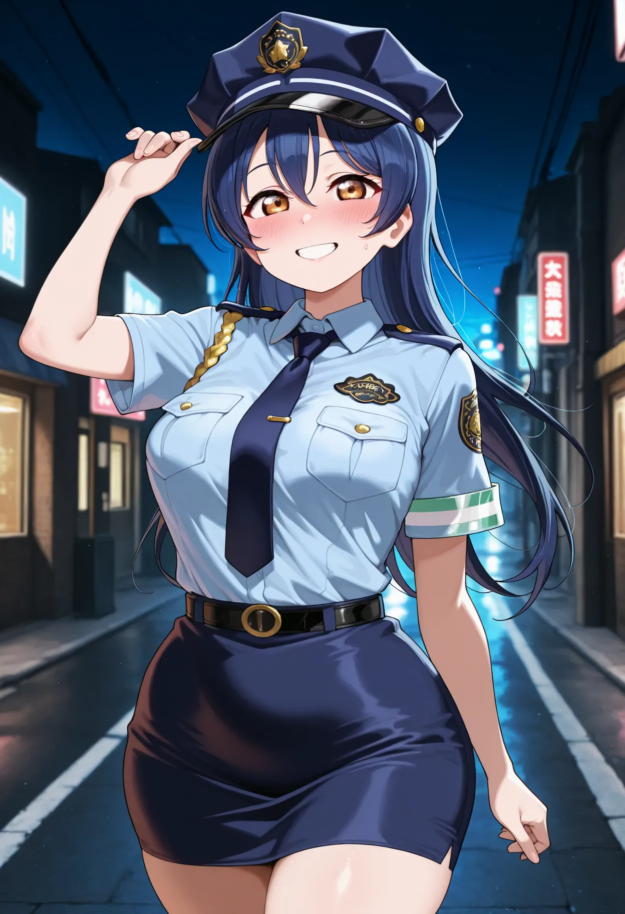 Nankoai Umi Sonoda -園田海未-police.woman-toilet-gb- Patreon - Image 4