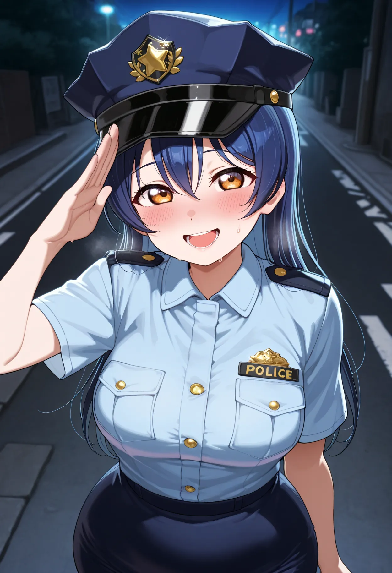 Nankoai Umi Sonoda -園田海未-police.woman-toilet-gb- Patreon - Image 5