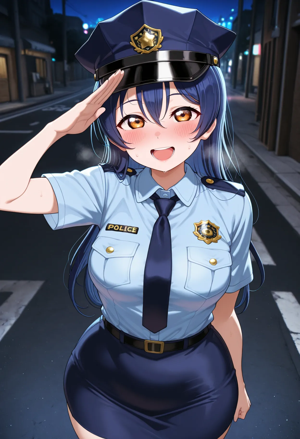 Nankoai Umi Sonoda -園田海未-police.woman-toilet-gb- Patreon - Image 6