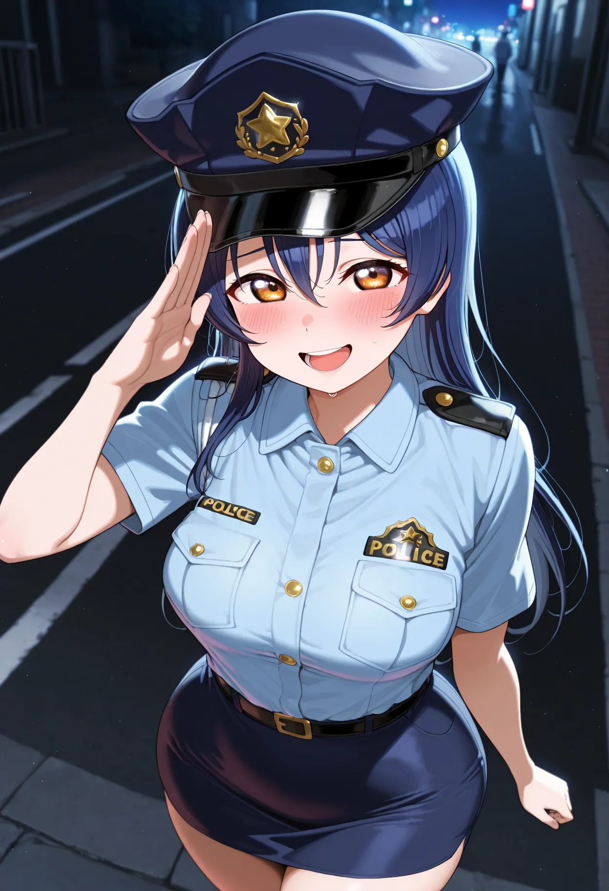 Nankoai Umi Sonoda -園田海未-police.woman-toilet-gb- Patreon - Image 7