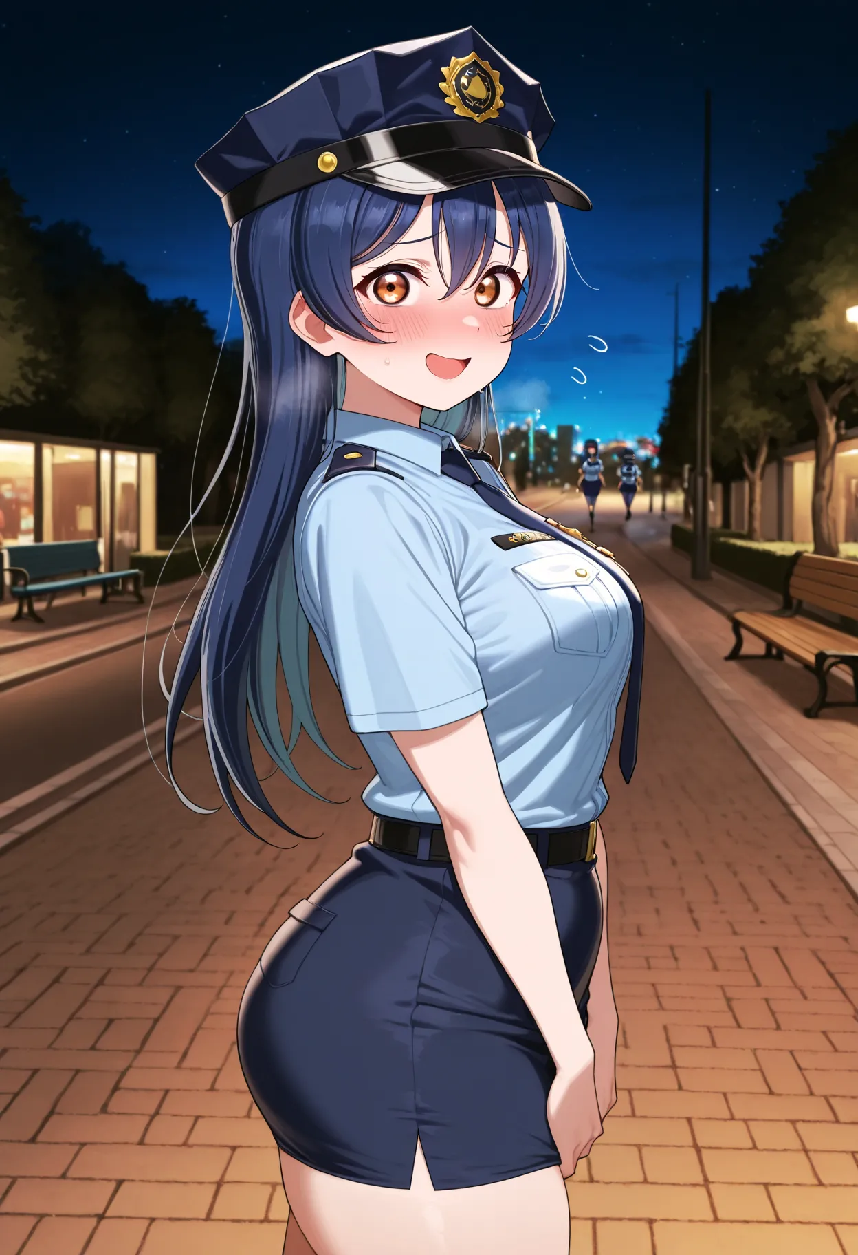 Nankoai Umi Sonoda -園田海未-police.woman-toilet-gb- Patreon - Image 8