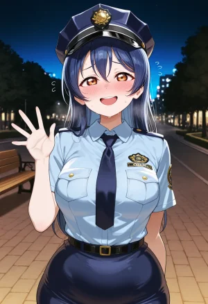 Nankoai Umi Sonoda -園田海未-police.woman-toilet-gb- Patreon - Page 19