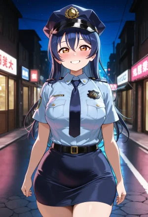 Nankoai Umi Sonoda -園田海未-police.woman-toilet-gb- Patreon - Page 2