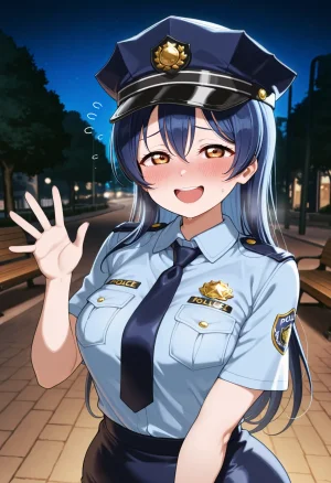Nankoai Umi Sonoda -園田海未-police.woman-toilet-gb- Patreon - Page 20