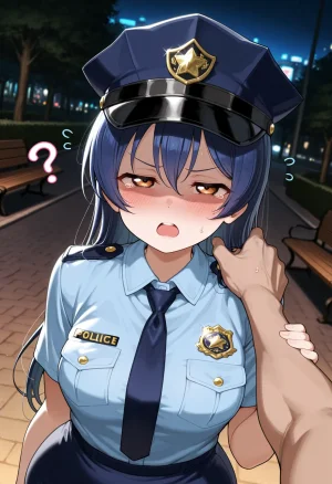 Nankoai Umi Sonoda -園田海未-police.woman-toilet-gb- Patreon - Page 23