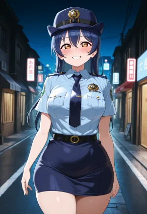Nankoai Umi Sonoda -園田海未-police.woman-toilet-gb- Patreon - Page 3