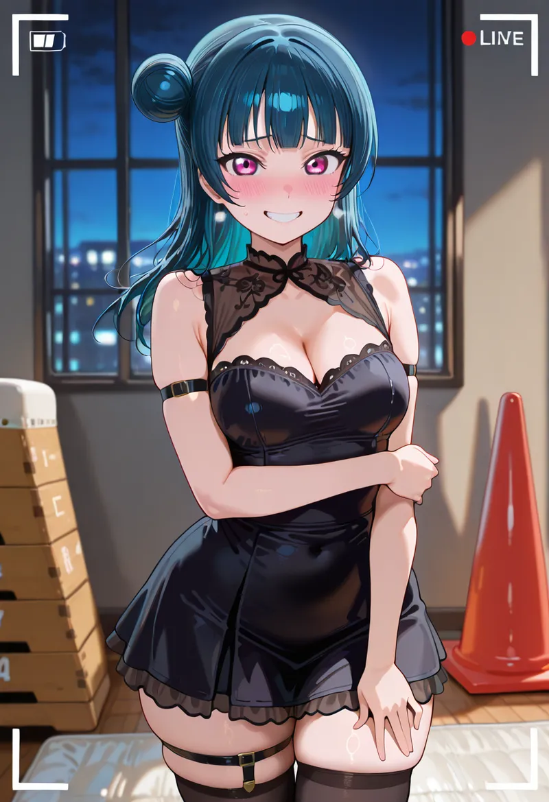Nankoai Yoshiko Tsushima - Night Livestream Love Live Sunshine - Image 15