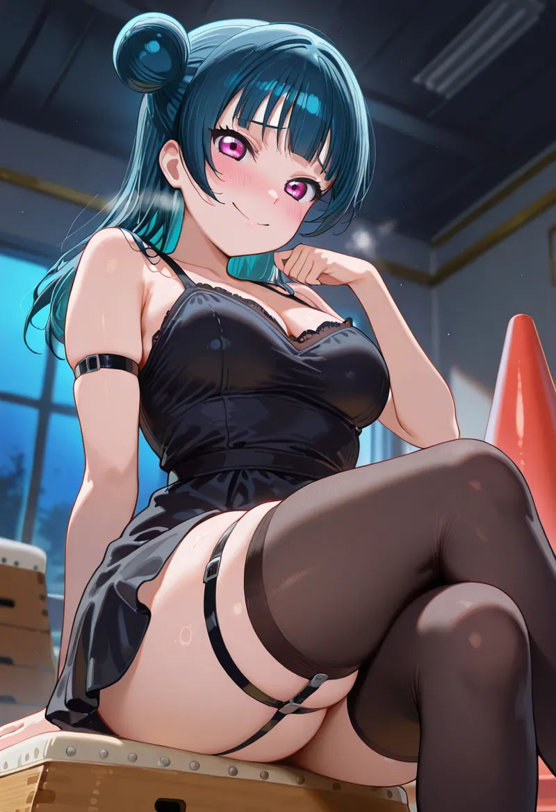 Nankoai Yoshiko Tsushima - Night Livestream Love Live Sunshine - Image 29