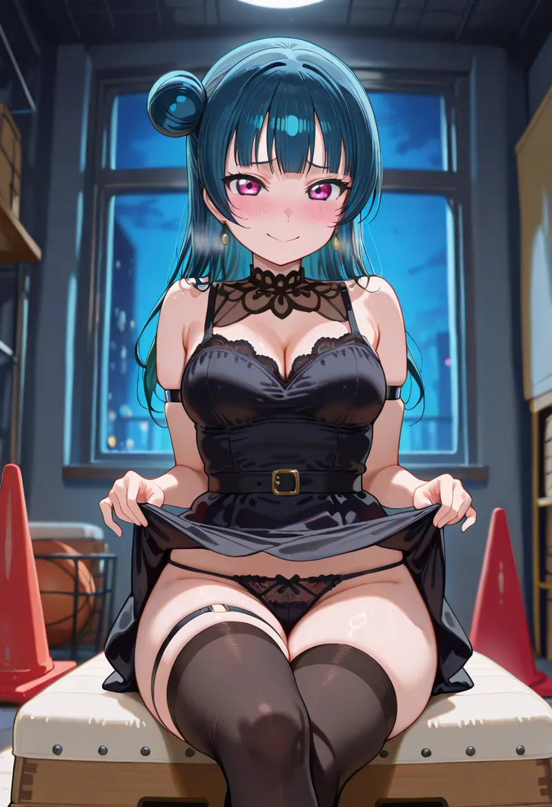 Nankoai Yoshiko Tsushima - Night Livestream Love Live Sunshine - Image 30