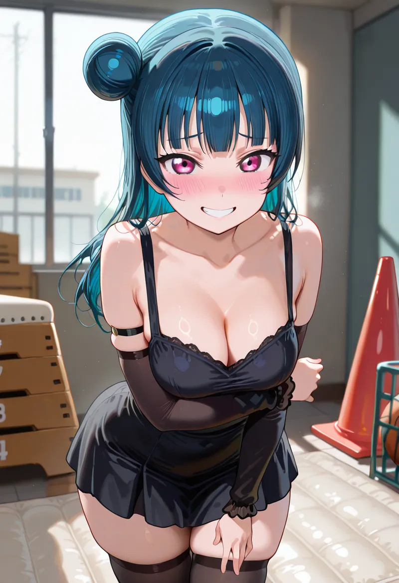 Nankoai Yoshiko Tsushima - Night Livestream Love Live Sunshine - Image 4