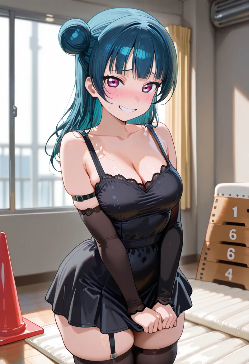 Nankoai Yoshiko Tsushima - Night Livestream Love Live Sunshine - Image 5