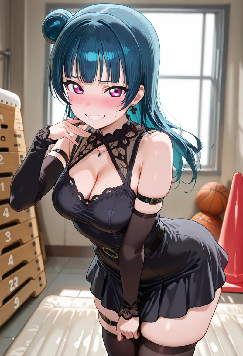 Nankoai Yoshiko Tsushima - Night Livestream Love Live Sunshine - Image 7
