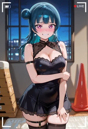 Nankoai Yoshiko Tsushima - Night Livestream Love Live Sunshine - Page 15