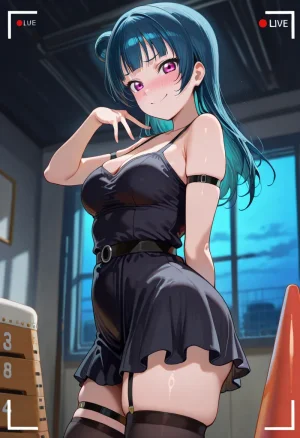 Nankoai Yoshiko Tsushima - Night Livestream Love Live Sunshine - Page 17