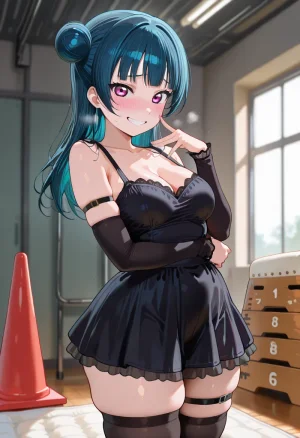 Nankoai Yoshiko Tsushima - Night Livestream Love Live Sunshine - Page 3