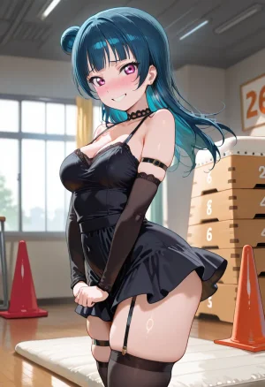 Nankoai Yoshiko Tsushima - Night Livestream Love Live Sunshine - Page 8