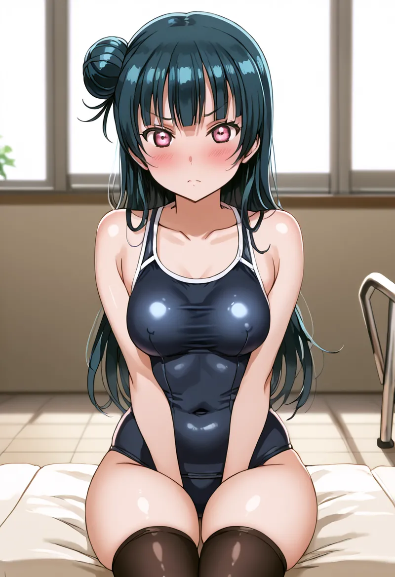 Nankoai Yoshiko Tsushima -Pool Activity Love Live Sunshine - Image 11