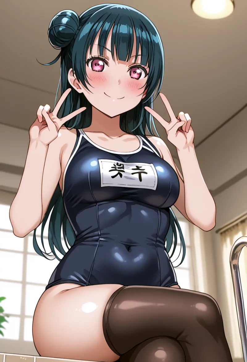 Nankoai Yoshiko Tsushima -Pool Activity Love Live Sunshine - Image 155