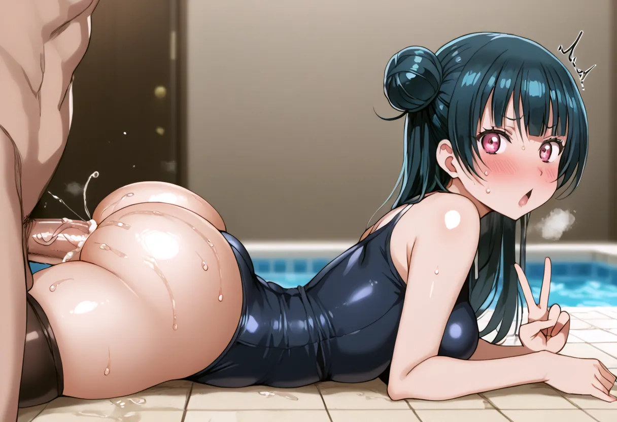 Nankoai Yoshiko Tsushima -Pool Activity Love Live Sunshine - Image 175